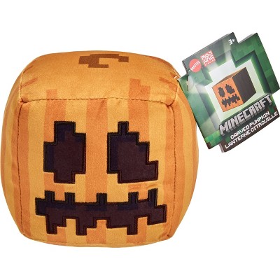 Minecraft 8&#34; Carved Pumpkin Plush