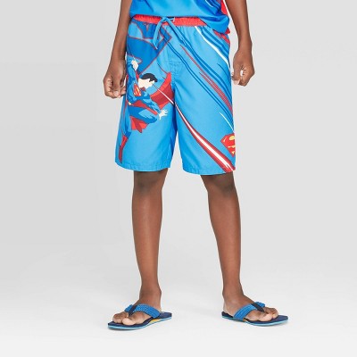 superman swim trunks