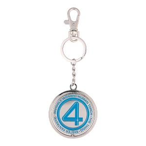 SalesOne LLC Marvel Studios The Fantastic Four: First Steps Spinning Enamel Keychain - 1 of 4