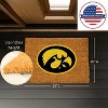Coir Mat, 16"x28", University of Iowa - 2 of 4
