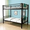 LOVMOR Full XL Over Queen  Heavy Duty Bunk Bed for Adults with Ladder and Full Length Guardrail for Adults,Teens,Kids - 4 of 4