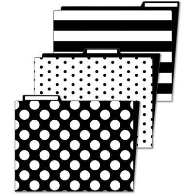 Schoolgirl Style Simply Stylish Folders, 11.75" x 9.5", Pack of 6