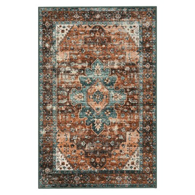 Lahome Ultra-Thin Washable Area Rug– Non-Slip Carpet for Girls Bedroom, Living Room,Office,Entryway,or Kitchen