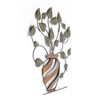 Brewster Betel Botanical Metal Wall Art: Iron Construction, 30" Height, Contemporary Style, Dry Dust Care, Vertical Orientation - 4 of 4