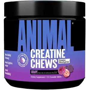 Universal Nutrition Animal Creatine Chews - 120 Tablets - 1 of 2