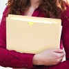 Smead File Jacket, Reinforced Tab, 1-1/2" Expansion, Legal Size, Manila, 50 per Box (76540) - 4 of 4
