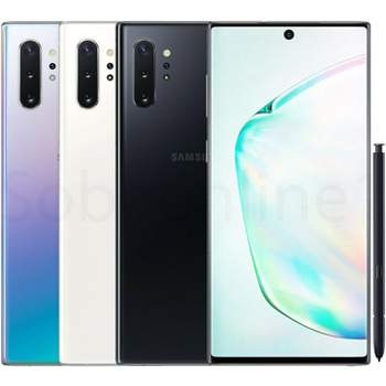 Samsung Galaxy Note 10 Plus Android Version 9 256GB 12GB RAM Gsm Unlocked  Phone DISPLAY 6.8 inches FRONT CAMERA Single 10 MP REAR CAMERA Quad 12 MP +  12 MP + 16