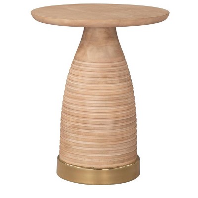 Zuo Radiant Side Table Natural