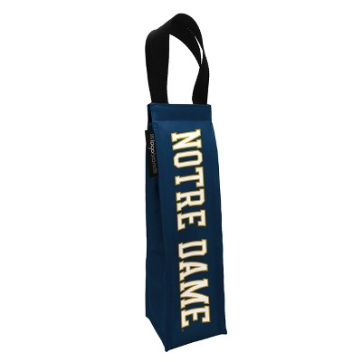 NCAA Notre Dame Fighting Irish Navy Wine Tote - 1qt