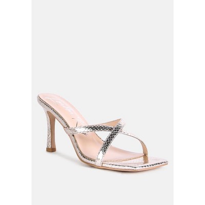 Muriel Cross Strap Slip On Women Sandals