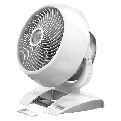  Vornado 6303DC Energy Smart Medium Air Circulator Fan with Remote White 