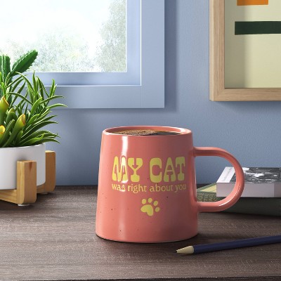 16oz Stoneware Slow Down Mug Yellow - Room Essentials&#8482;_2