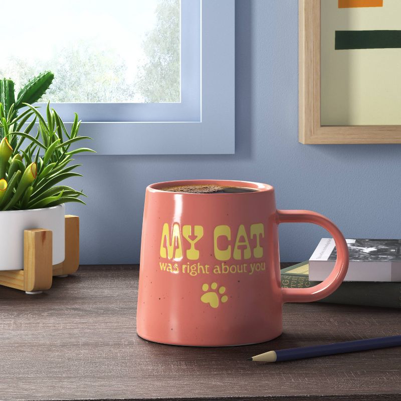 16oz Stoneware My Cat was Right About You Mug - Room Essentials&#8482;, 3 of 7