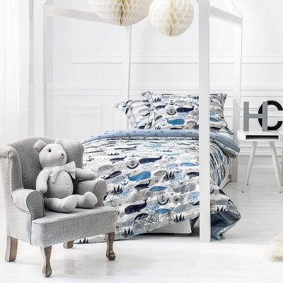 Togas Sea Adventures Light Sky Blue Pillowcase