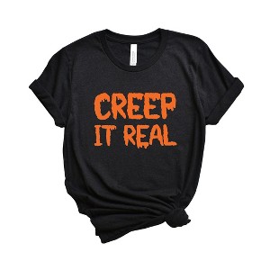Simply Sage Market Women's Creep It Real Short Sleeve Graphic Tee - 1 of 4