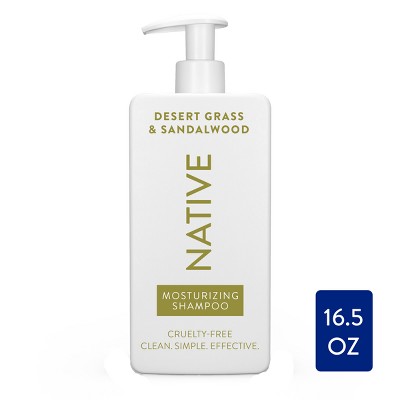 Native Fall Seasonal Desert Grass & Sandalwood Moisturizing Shampoo - 16.5 fl oz