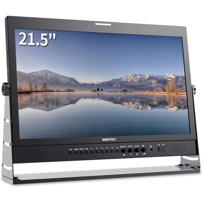SEETEC P215-9HSD 21.5 Inch IPS Full HD 1920x1080 Desktop Broadcast Studio Monitor with 3G-SDI HDMI AV YPbPr