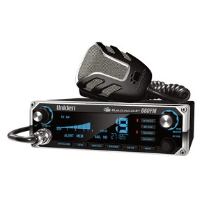 Uniden® Bearcat® 880FM 40-Channel CB Radio, AM/FM Transmit and Receive with 7-Color LCD Display in Black - 1 of 4
