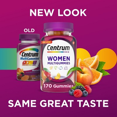 Centrum Multi Gummies For Women - 170ct : Target