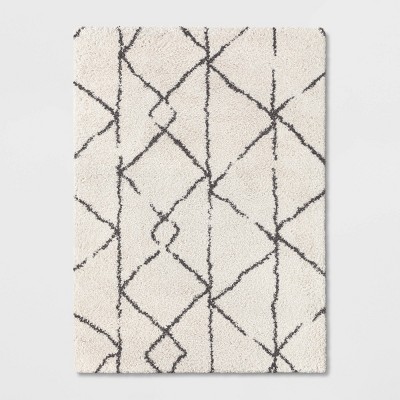 2'3x3'9 Geo Accent Rug Gray - Project 62™ : Target