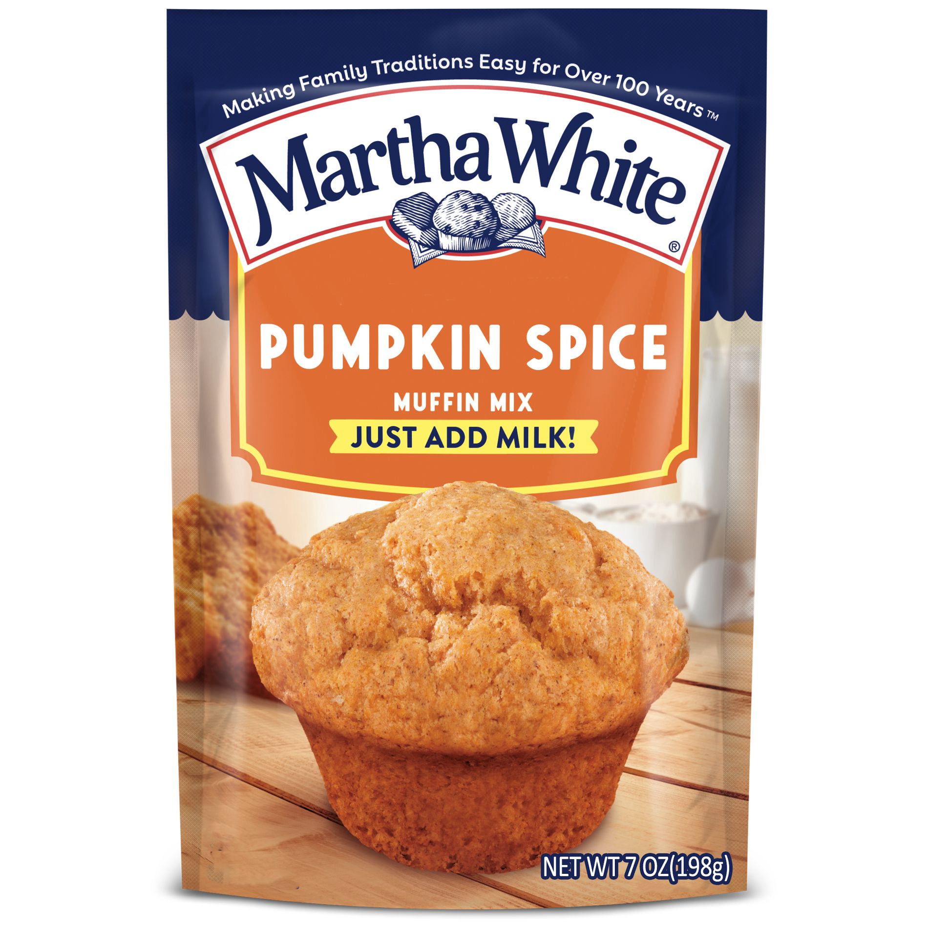 Martha White Pumpkin Spice Muffin Mix - 7oz