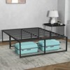 Metal Platform Bed Frame With Storage, Heavy Duty Bed Frame, Noise Free Mattress Frame With Strong Support Slats for Full Bed, 800 Lbs Capacity, No - 3 of 4