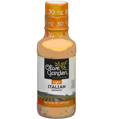 Olive Garden Light Italian Dressing 16 Fl Oz (Pack of 4)