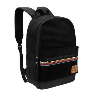 Ocean Pacific OG 18.5" Corduroy Backpack for Boy and Girl, Casual Daypack for Men Women, Fits 15.6 Inch Laptop - 1 of 4