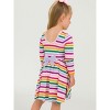 RuffleButts Baby Girls Long Sleeve Twirl Dress - 4 of 4