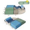 Lycvki 6 in 1 Foam Playset Soft Climb and Crawl for Indoor Active - 3 of 4