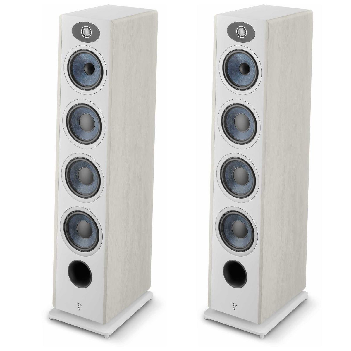 Focal Vestia No3 Slender 3-Way Floorstanding Loudspeakers finished in Light Wood - Pair