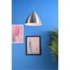 Elegant Lighting Kenneth 1 Light Burnished Nickel Pendant - 2 of 4