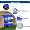 Chicken Nesting Box, Metal Nest Boxes for Chicken, Chicken Laying Box with Chicken Perch, Roll Away Nest Box for Chicken Coop - 3 of 4