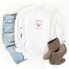 Simply Sage Market Embroidered Texas Bluebonnet Flower Sweatshirt - 3 of 4