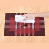 Unique Bargains PVC Wrinkle-Resistant Washable Indoor Outdoor Placemats 18" x 12" 6 Pcs - 3 of 4