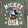 Men's - Disney - Mickey Mouse USA Flag 1928 Short Sleeve Graphic T-Shirt - 2 of 4