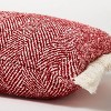 Herringbone with Frayed Edges Throw Pillow - Threshold™ designed with Studio McGee - 4 of 4