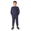 EVERYDAY KIDS Boys Cotton Fleece Sweatpants Joggers with Pockets; Boys Athletic Sweat Pants - Soft and Breathable Cotton Rich - 4 of 4