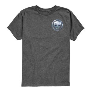Boys' - Marvel - Black Panther Circle Logo Short Sleeve Graphic T-Shirt - 1 of 4