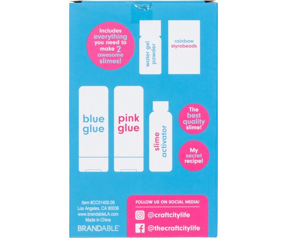 Karina Garcia Make Your Own Slime Essentials -  Pink/Blue by Craft City