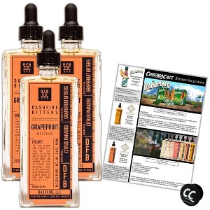 Dashfire 3 Pack Grapefruit Cocktail Bitters 100ml - 1 of 1