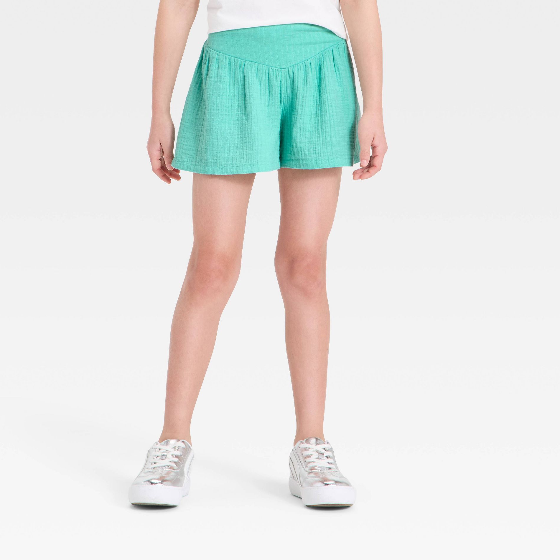 Girls' Woven Beach Shorts - Cat & Jack™