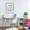 Stupell Industries Long Live Childhood Florals Framed Giclee Art - 3 of 4