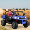 Infans 12V 2 Seater Ride On UTV Dump Truck Remote w/ Electric Dump Bed & Shovel - 4 of 4