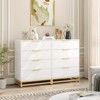 4-Drawer Dresser for Bedroom & Closet Tall Chest with Soft-Close Glides, Anti-Tip Kit | 36.22" H Space Saving Storage Organizer - 2 of 4