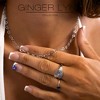 Heart Link Chain Necklace for Women 20 Inch 18K Gold PVD Stainless Steel Ginger Lyne - 4 of 4
