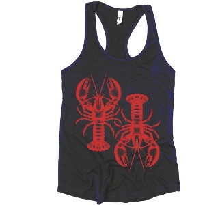Simply Sage Market Two Lobsters Racerback Tank - 1 of 3