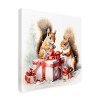 Trademark Fine Art - Ray Heere Squirrels and Gifts Canvas Art - image 4 of 4