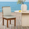 ARDEN Foam Outdoor Double Welted Dining Chair Cushion, 20 x 20, made with ProFoam, Rain-proof, Fade Resistant - 2 of 4