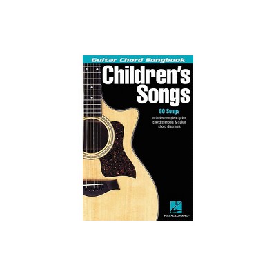 Hal Leonard Children's Songs Guitar Chord Songbook